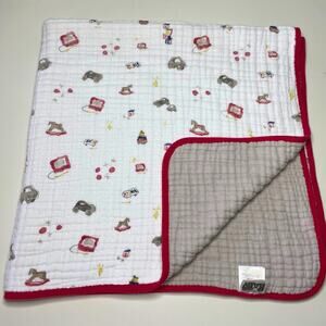 Little Unicorn The Boss Baby Cotton Muslin Baby Blanket Quilt Toy Box 40x40